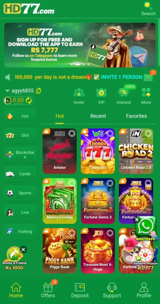 HD 77 Game Download Play and Earn Real Money Today Apk