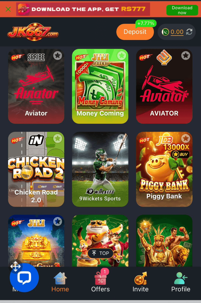 Jk667 Game Download APK For Android In Pakistan In 2026 Real Earning Platform