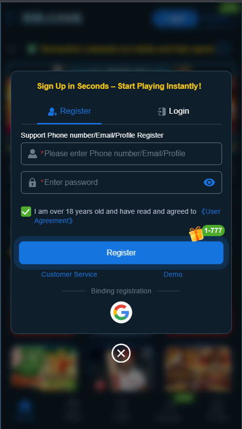 8B.Game Best Casino for Players and Register and Win Real Money