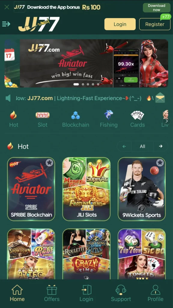 JJ77 Game Download The Real Earning App In Pakistan 2026