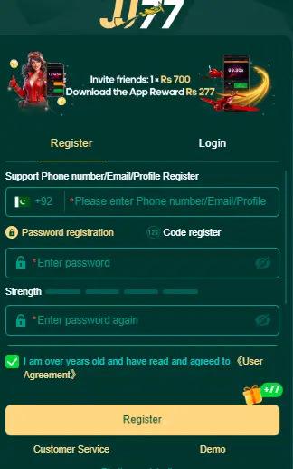 JJ77 Game Download The Real Earning App In Pakistan 2026